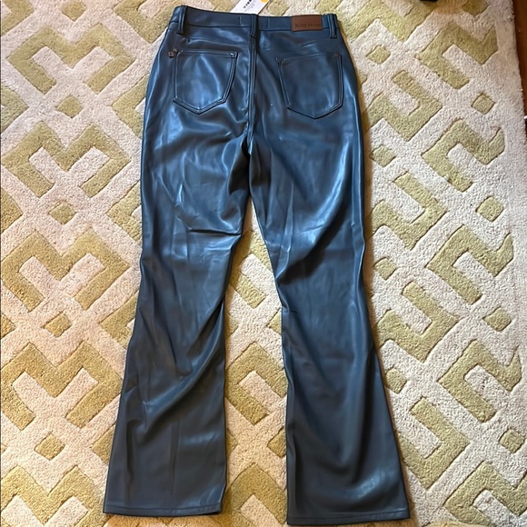 NWT Judy Blue Faux Leather Pants - Size 28 - Picture 5 of 5